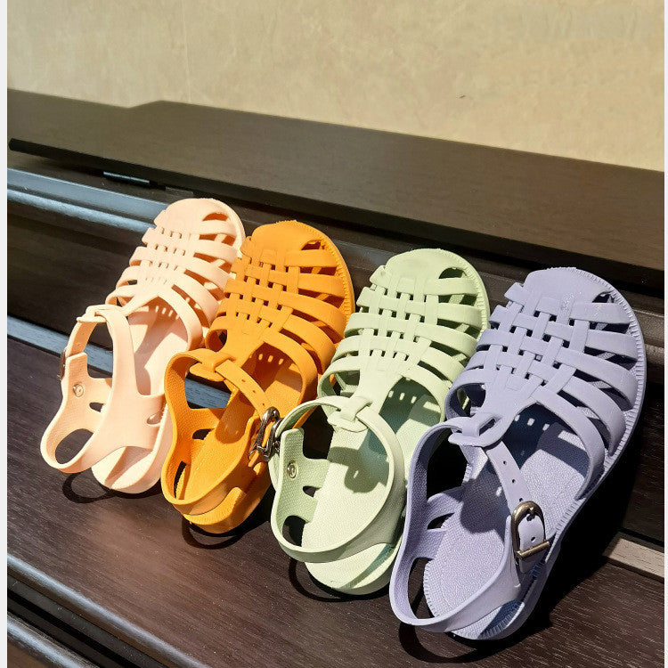 Bathroom Anti-Collision Baotou Parent-Child Sandals