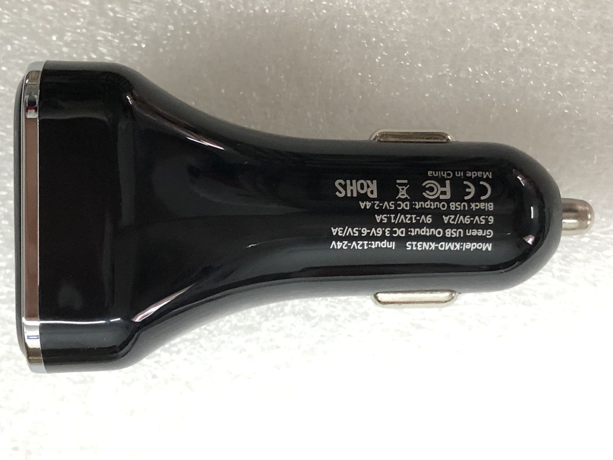 Car charger with display 3