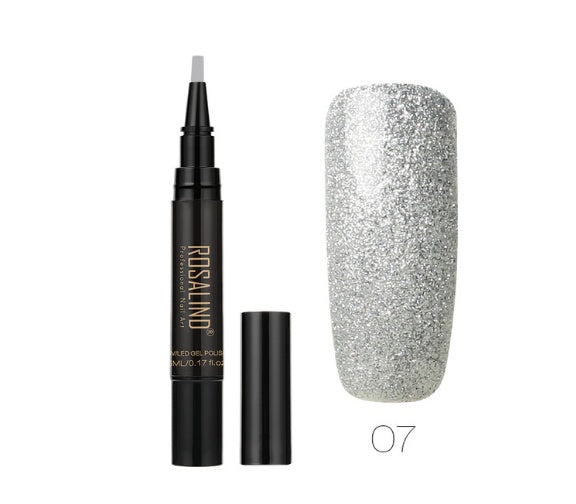 5ml Solid Color Nail Art Pen Nail Glue for Nail Art 17