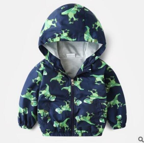 Boy jacket casual hooded jacket 5