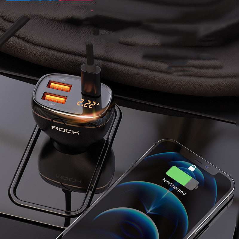 Three-to-three Fast Charging Car Charger Car Charger 4