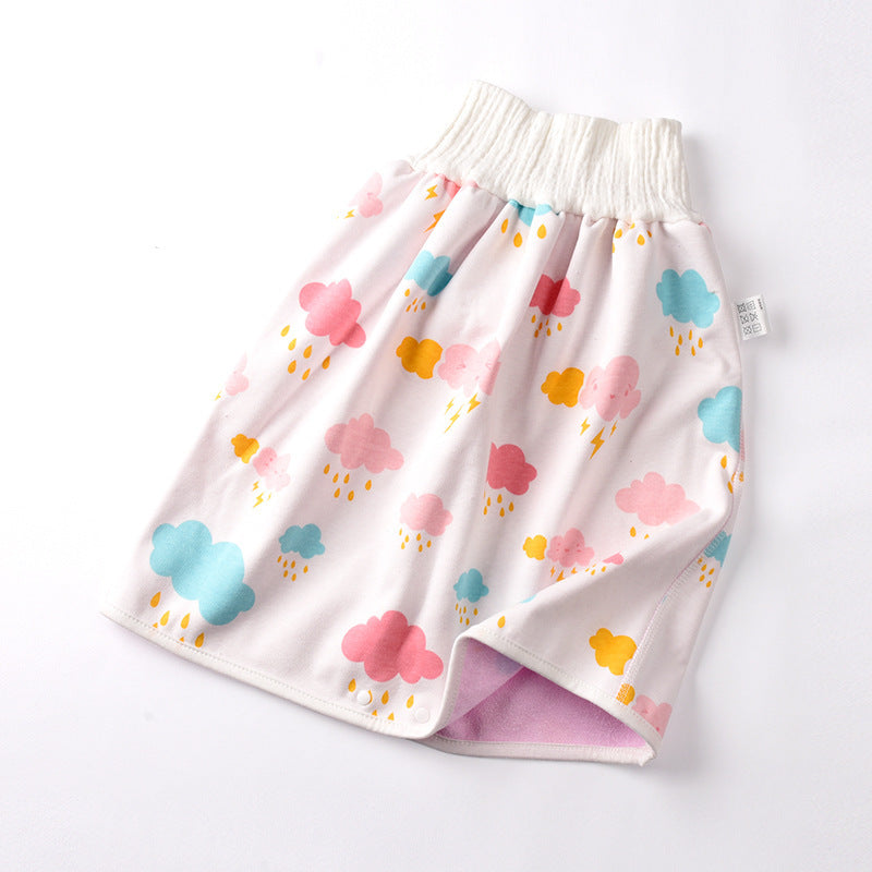 Cotton and bamboo fiber Baby diaper skirt 26