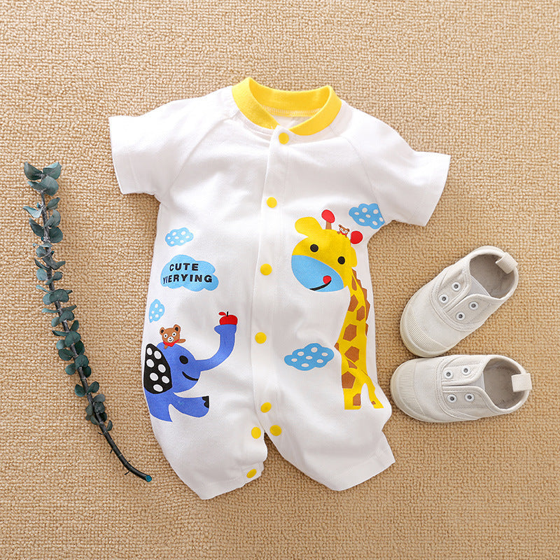 Baby Clothes Short Sleeve Baby Casual Onesies 6