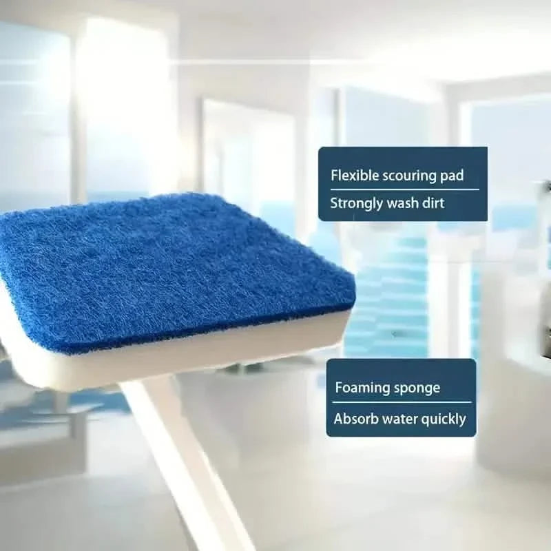 7-Piece Set: Detachable Cleaning Brush with 7 Sponges for Bathtub, Tile, Floor & Window 5