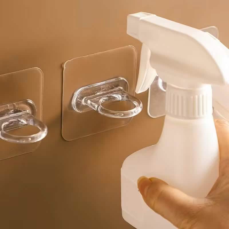 4-Pack Clear Adhesive Utility Hooks 2