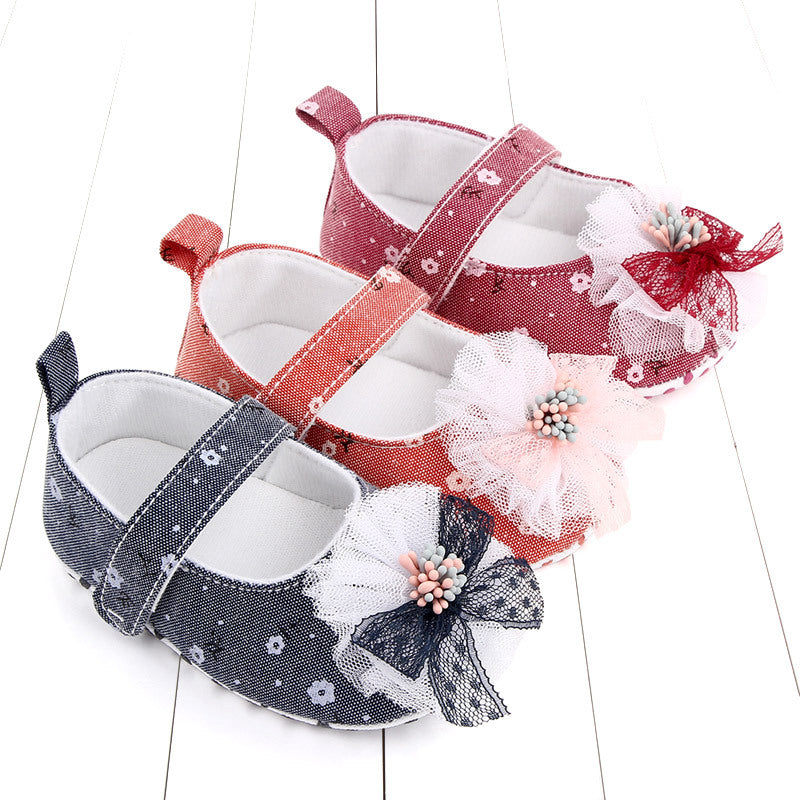 Baby princess shoes baby shoes soft sole 1