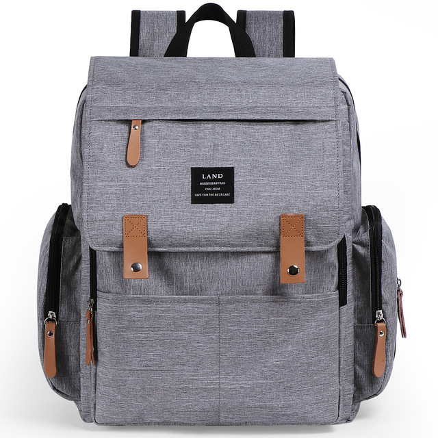 LAND Mommy Diaper Bags Landuo Mother Large Capacity Travel Nappy Backpacks with changing mat Convenient Baby Nursing Bags MPB86 1