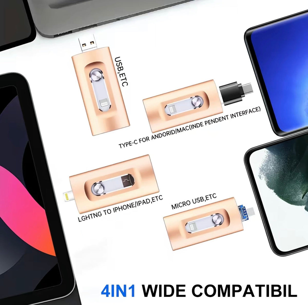 FlexiDrive 4-in-1 Flash Drive 2