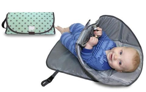 Portable Diaper Changing Pad Clutch for Newborn 2
