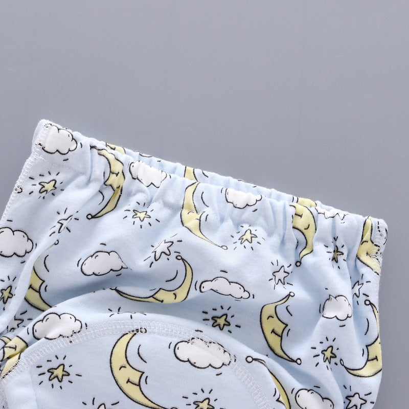 Baby washable 6-layer gauze training pants 3
