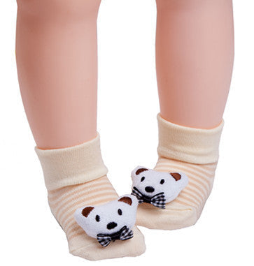 Cute Baby Animal Doll Baby Three-dimensional Socks 8