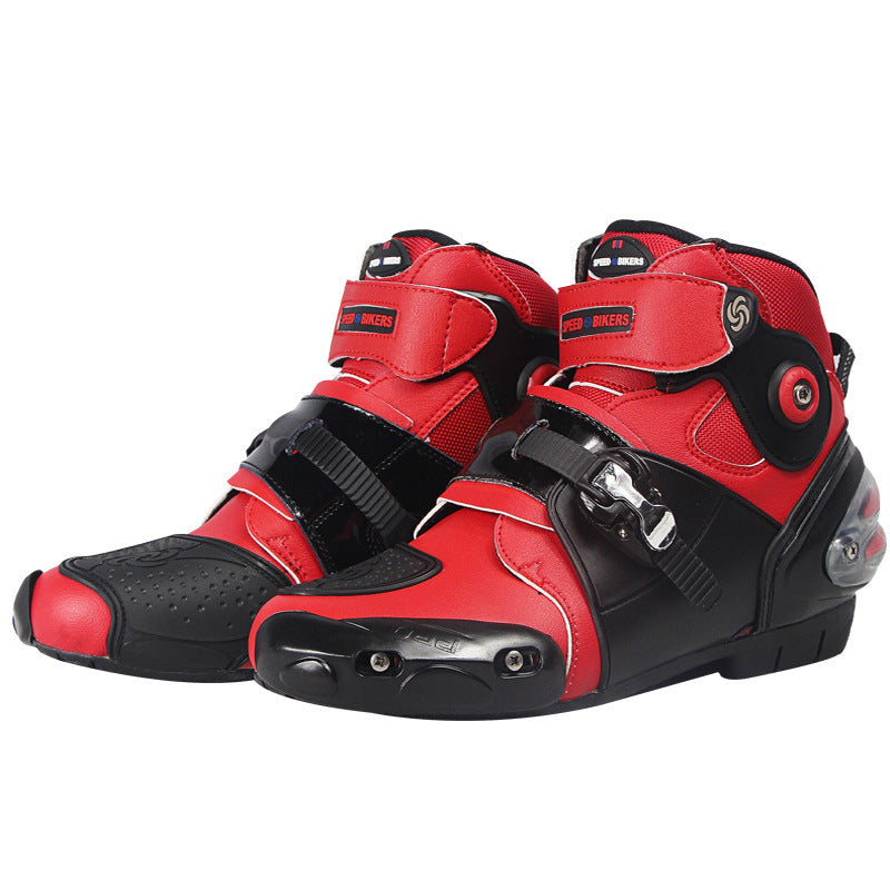 Road motorcycle riding shoes ankle boots 6