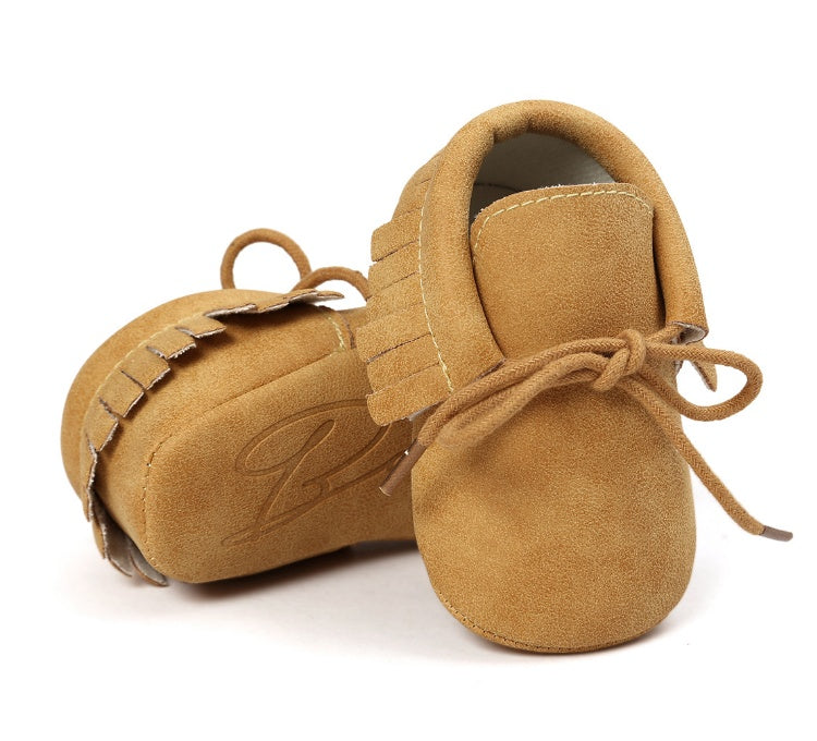 Small seven baby shoes leather soft baby shoes soft socks spring new 10
