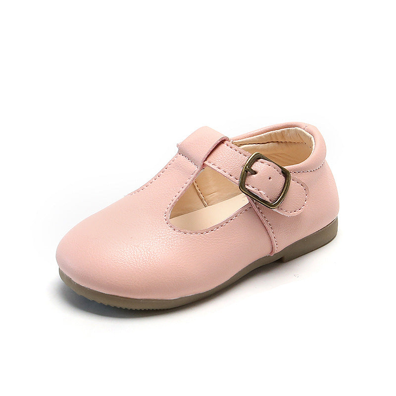 Children's pea shoes versatile single shoes baby shoes 4
