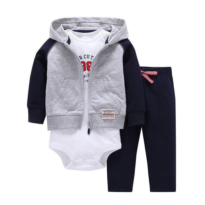Spring and autumn baby clothes 4