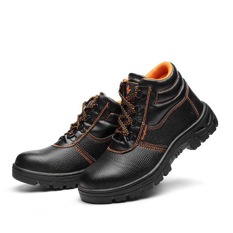 Work shoes steel toe high-top work shoes 2