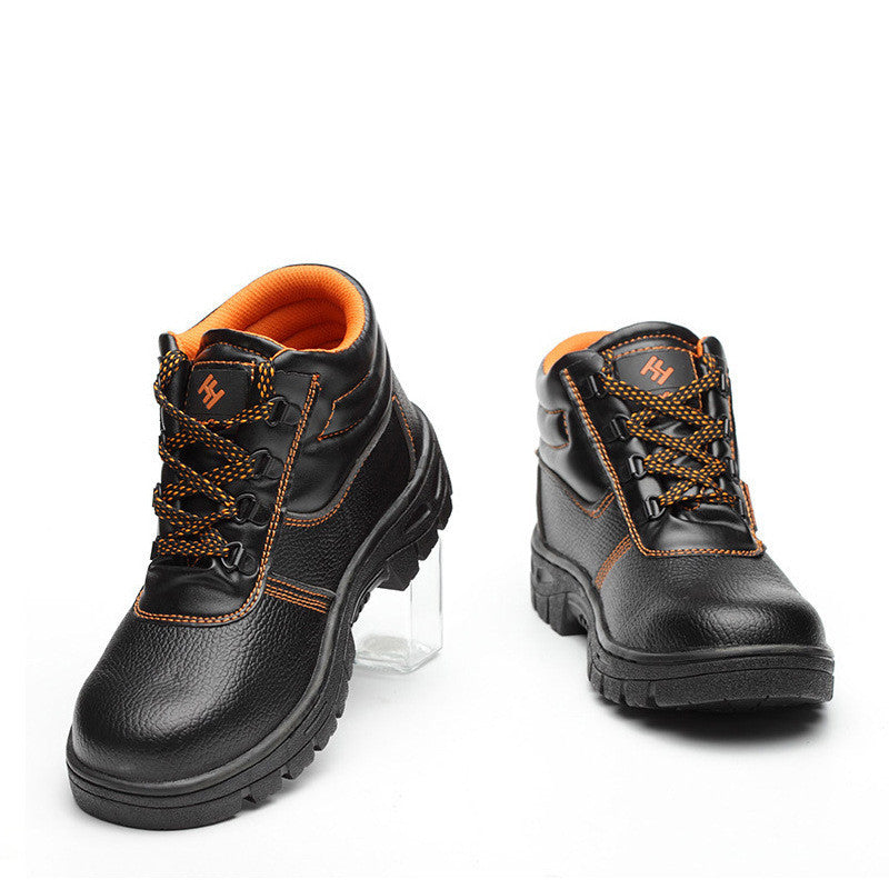 Work shoes steel toe high-top work shoes 3