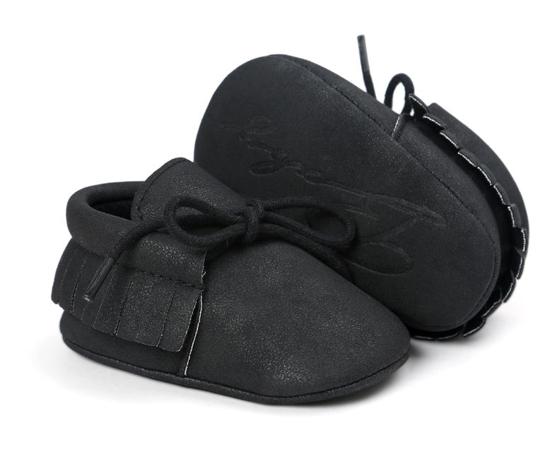 Small seven baby shoes leather soft baby shoes soft socks spring new 3