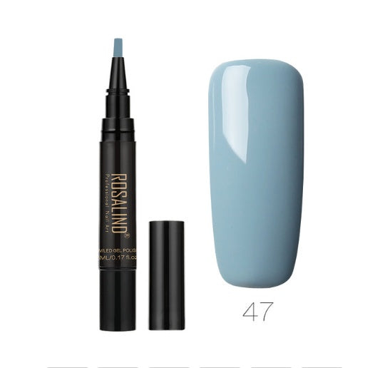 5ml Solid Color Nail Art Pen Nail Glue for Nail Art 54