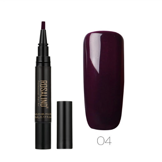 5ml Solid Color Nail Art Pen Nail Glue for Nail Art 9