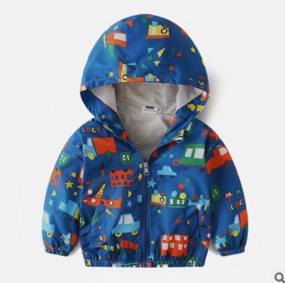Boy jacket casual hooded jacket 19