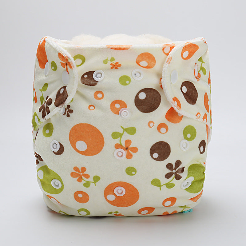 Baby cloth diaper pants cartoon diaper pants 7