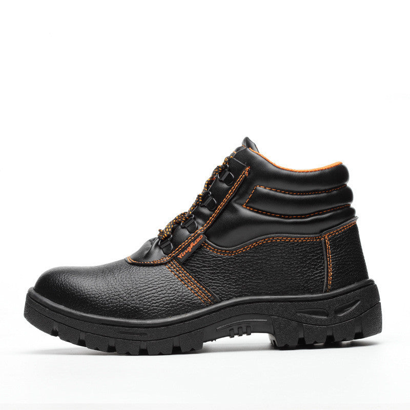 Work shoes steel toe high-top work shoes 6
