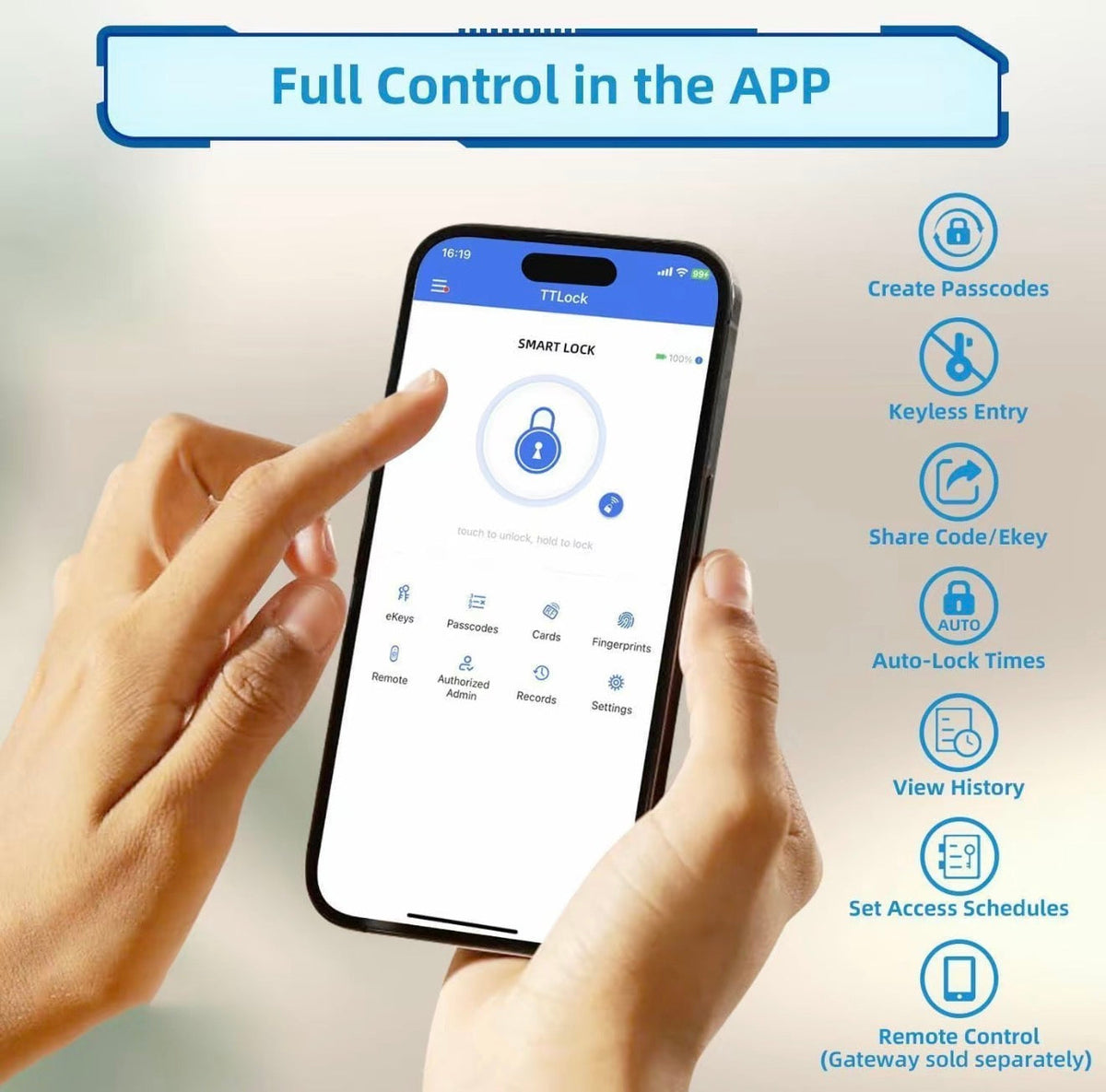 SecureTouch Smart Lock 7
