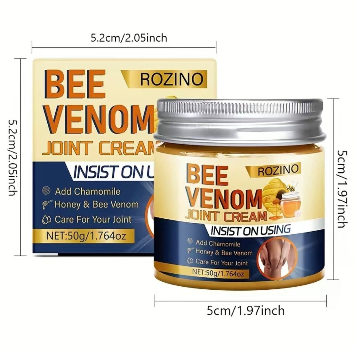 HoneyRelief Joint Cream 8