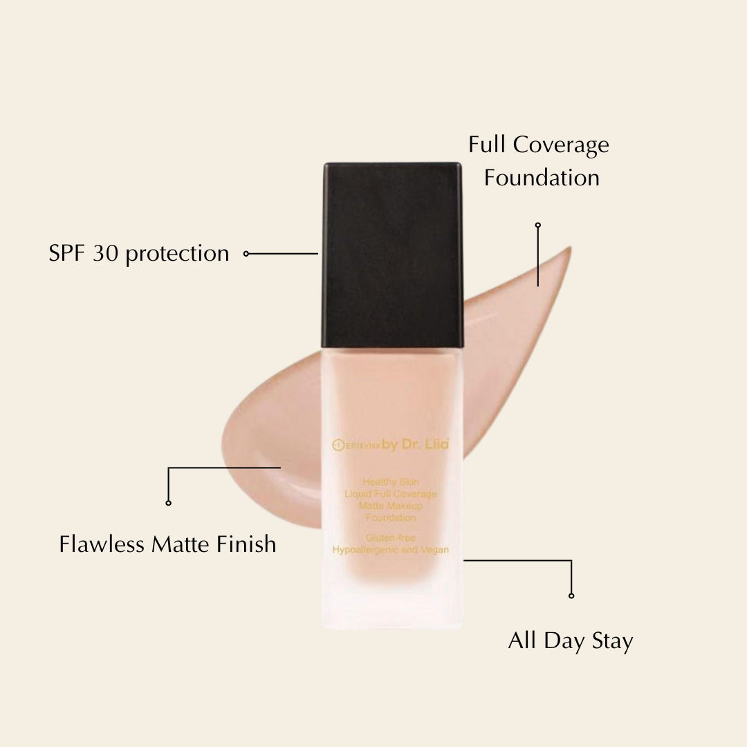 Full-Coverage Matte Foundation SPF 30 6