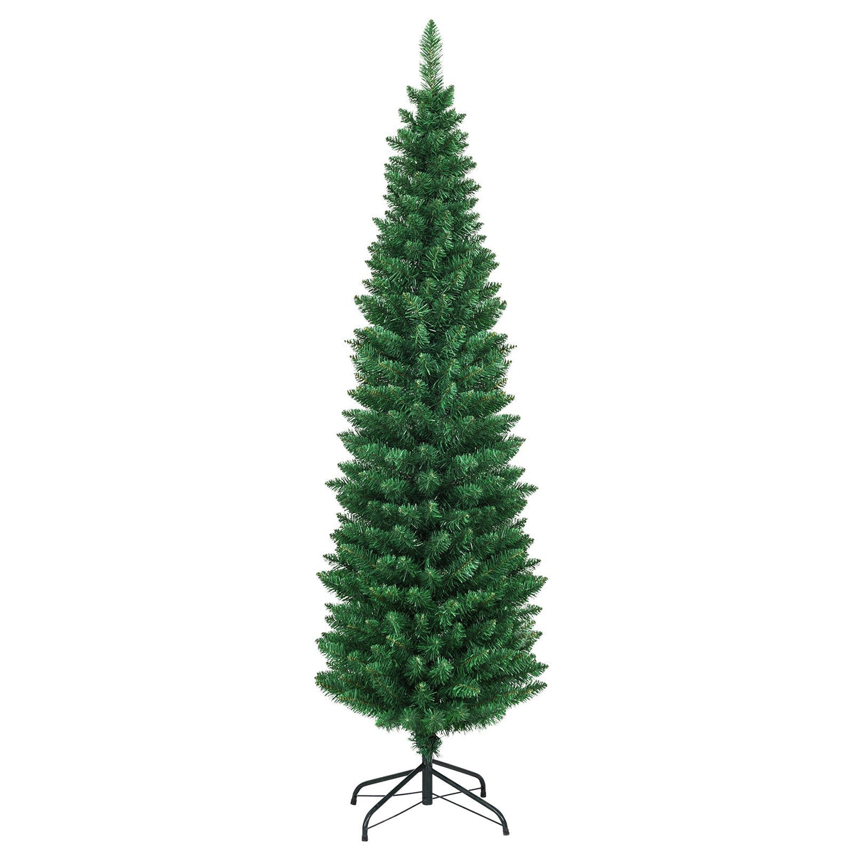 PVC Artificial Slim Pencil Christmas Tree 10