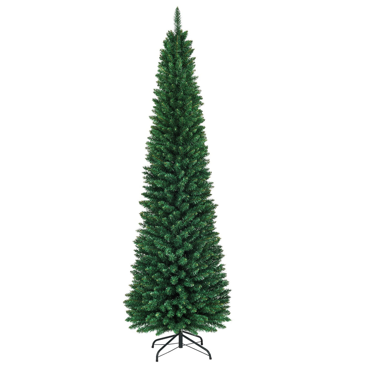PVC Artificial Slim Pencil Christmas Tree 12