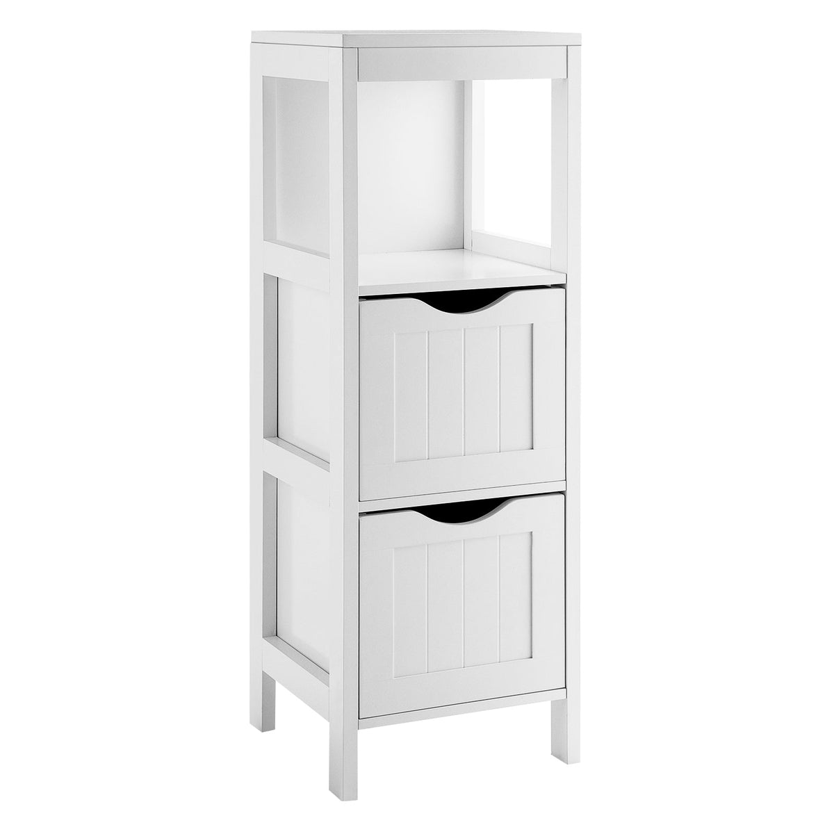 Freestanding Storage Cabinet with 2 Removable Drawers for Bathroom 12
