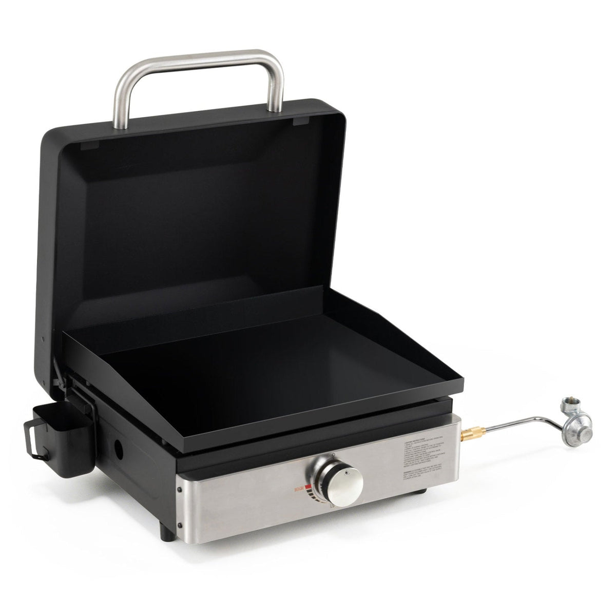 Portable Gas Griddle 1-Burner with Ceramic Non-Stick Plate 4