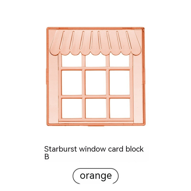 Color Window Asterism Magnetic Building Blocks Assembly 71