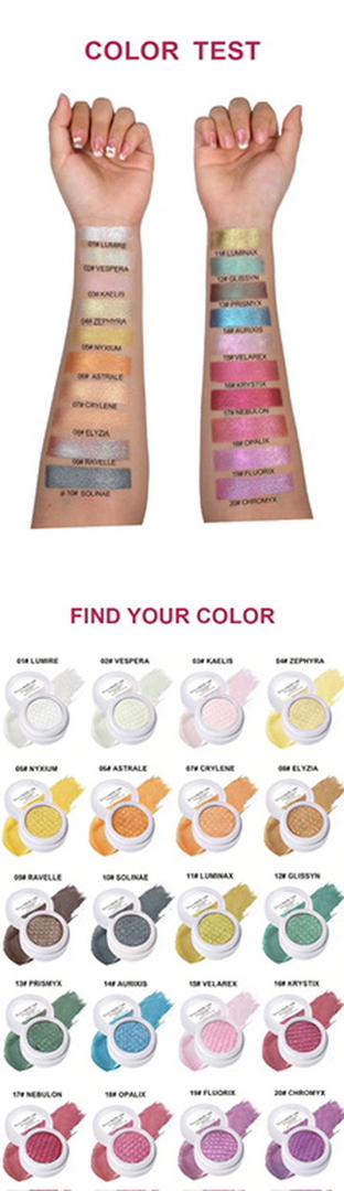 Crease-Proof Creamy Eyeshadow, 20 Shades 6