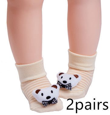 Cute Baby Animal Doll Baby Three-dimensional Socks 15