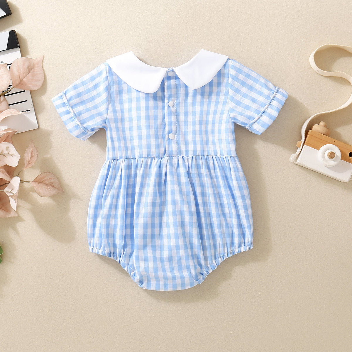 Infant And Toddler Girls Triangular Romper 2