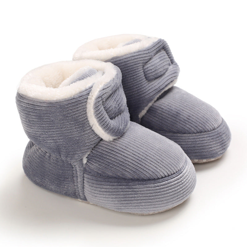 Baby Cotton Shoes, Soft Sole Baby Shoes, Casual Toddler Shoes 2