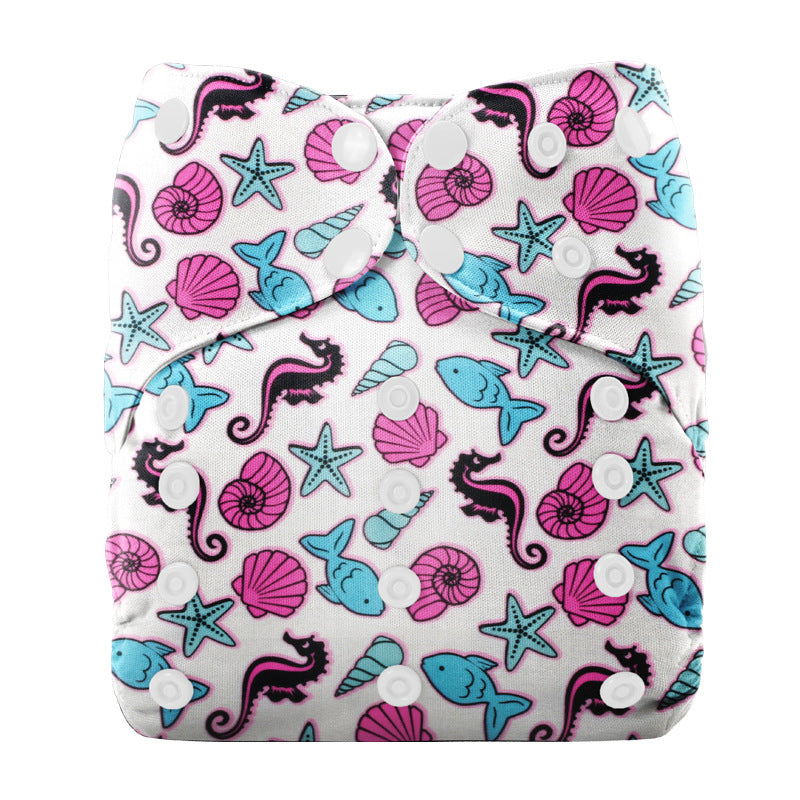Baby Cloth Diapers With Disposable Inserts, Washable For Toddlers 9