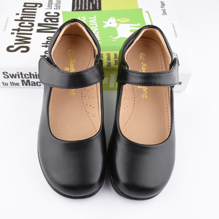 Girls' Spring And Autumn Princess Dancing Leather Shoes 4