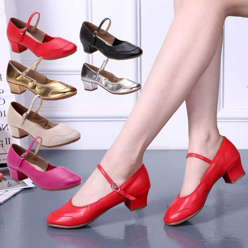 Women's Soft-soled Dancing Shoes Practice Dance Shoes 3