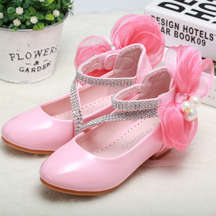 Little High-heeled Big Kids Princess Shoes 1
