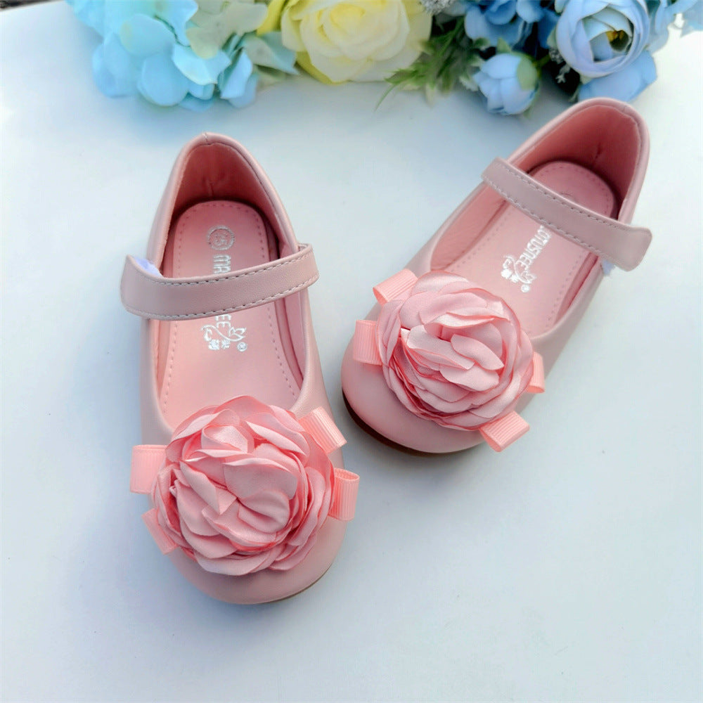 Princess Wedding Flower Girl Shoes 4
