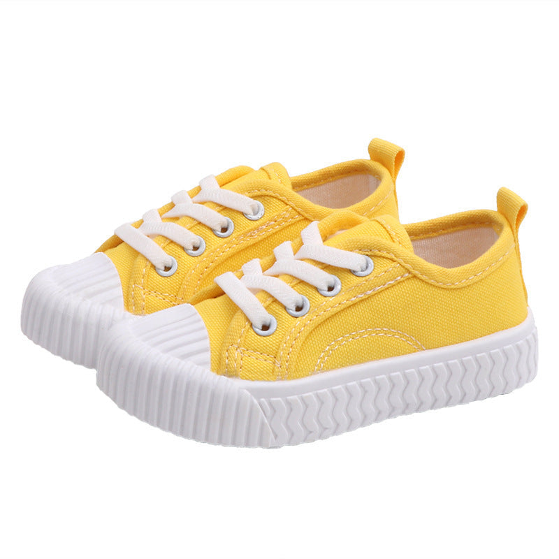Autumn Korean Style Children's Candy-colored Canvas Shoes 8