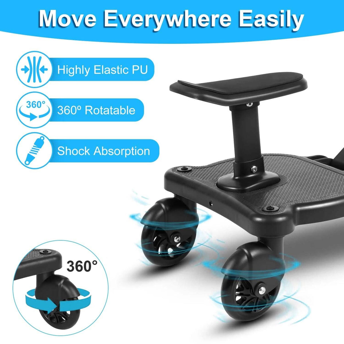 2-in-1 Universal Stroller Board 10