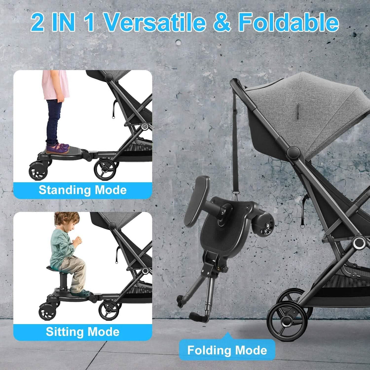 2-in-1 Universal Stroller Board 11