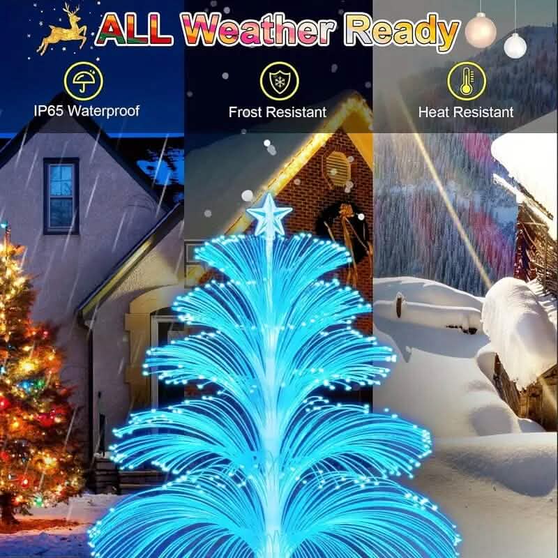 2-Pack: 7 Color-Changing LED Solar Jellyfish Lights 7