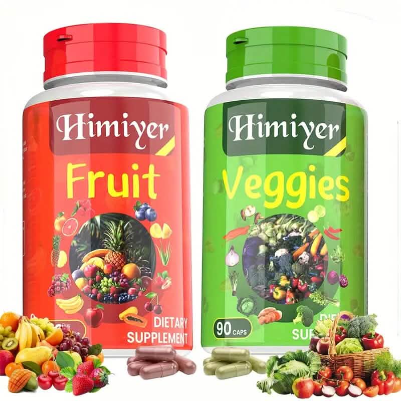 2-Pack: 90-Day Fruit and Veggie Supplements Bundle 1