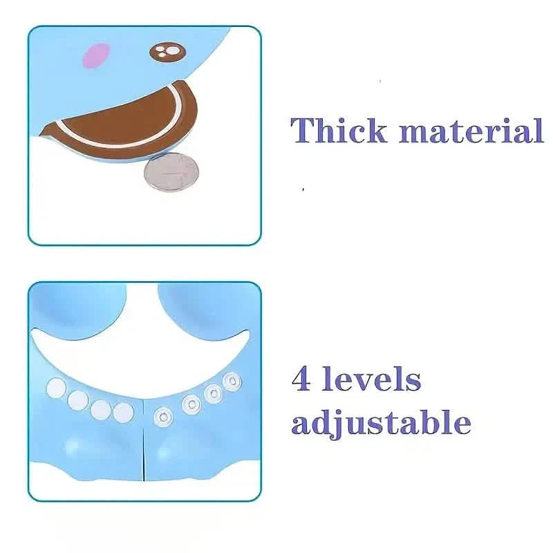 2-Pack: Baby Shower Cap Shield Adjustable 8